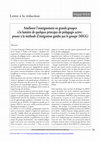 Research paper thumbnail of Améliorer l'enseignement en grands groupes à la lumière de quelques principes de pédagogie active : penser à la méthode d’intégration guidée par le groupe (MIGG)