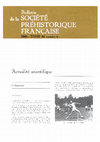 Research paper thumbnail of Bellier Cl. & Cattelain P. – 1989. Troisième championnat international rhénan de tir au propulseur.