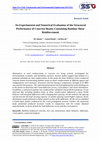 Research paper thumbnail of An Experimental and Numerical Evaluation of the Structural Performance of Concrete Beams Containing Bamboo Shear Reinforcement