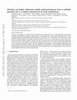 Research paper thumbnail of Ultrafast and highly collimated radially polarized photons from a colloidal quantum dot in a hybrid nanoantenna at room-temperature