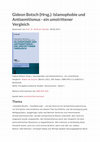 Research paper thumbnail of Islamophobie und Antisemitismus - ein umstrittener Vergleich