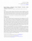 Research paper thumbnail of Social Cohesion of Kampong Lorong Buangkok: Community Amidst Singaporean Industrialization