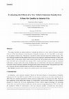 Research paper thumbnail of Evaluating the Effects of a New Vehicle Emission Standard on Urban Air Quality in Jakarta City