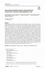 Research paper thumbnail of Does response lag affect travelers’ stated preference? Evidence from a real-time stated adaptation survey