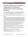 Research paper thumbnail of Cannabis and Rheumatoid Arthritis: A Scoping Review Evaluating the Benefits, Risks, and Future Research Directions