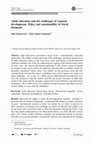 Research paper thumbnail of Adult education and the challenges of regional development: Policy and sustainability in North Denmark