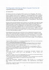 Research paper thumbnail of Qin Qizong Yuanshi Biography