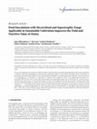 Research paper thumbnail of Dual inoculation with mycorrhizal and saprotrophic fungi applicable in sustainable cultivation improves the yield and nutritive value of onion