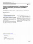 Research paper thumbnail of Correction to: Population pharmacokinetics of trastuzumab emtansine in previously treated patients with HER2-positive advanced gastric cancer (AGC)