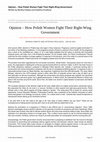 Research paper thumbnail of Opinion – How Polish Women Fight Their Right-Wing Government