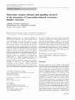 Research paper thumbnail of Muscarinic receptor subtypes and signalling involved in the attenuation of isoprenaline-induced rat urinary bladder relaxation