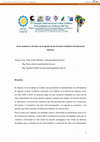 Research paper thumbnail of Áreas temáticas relevadas en la agenda de los Eventos Científicos de Educación S