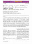 Research paper thumbnail of Descriptive osteology and patterns of limb loss of the European limbless skink Ophiomorus punctatissimus (Squamata, Scincidae)