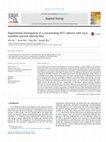 Research paper thumbnail of Experimental Investigation of a Concentrating Solar Fryer with Heat Storage