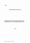 Research paper thumbnail of AÇÕES COORDENADAS DE DEFESA CIVIL - ENFRENTAMENTO DOS EVENTOS CLIMÁTICOS EXTREMOS -GESTÃO COMUNITÁRIA DE RISCOS - PLANO COMUNITÁRIO DE DEFESA CIVIL