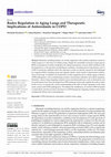 Research paper thumbnail of Redox Regulation in Aging Lungs and Therapeutic Implications of Antioxidants in COPD