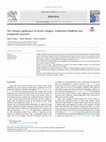 Research paper thumbnail of The Cultural Significance of Syrian Refugees' Traditional Childbirth and Postpartum Practices