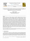 Research paper thumbnail of Comparing Lane Based and Lane-group Based Models of Signalised Intersection Networks