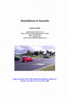 Research paper thumbnail of Roundabouts in Australia