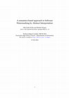 Research paper thumbnail of A semantics-based approach to Software Watermarking by Abstract Interpretation