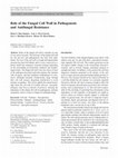 Research paper thumbnail of Role of the Fungal Cell Wall in Pathogenesis and Antifungal Resistance