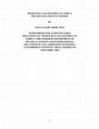 Research paper thumbnail of DEMOCRACY BACKSLIDING IN AFRICA: THE 2019 ELECTIONS IN NIGERIA