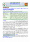 Research paper thumbnail of Evaluation of Unani concept of therapeutic interchange (Abdaal-e-Advia)with special reference to phytochemistry