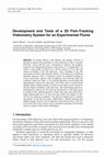 Research paper thumbnail of Development and Tests of a 3D Fish-Tracking Videometry System for an Experimental Flume