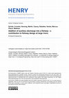 Research paper thumbnail of Addition of auxiliary discharge into a fishway – A contribution to fishway design at barrages of large rivers