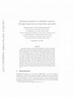 Research paper thumbnail of Dynamical model of a turbulent round jet through conservation of mass flux and power