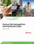 Research paper thumbnail of FactoryTalk VantagePoint Getting Results Guide