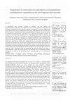 Research paper thumbnail of Diagnóstico e construção de indicadores socioambientais participativos: experiências de um Programa de Extensão