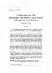 Research paper thumbnail of Stalking the East End: Iain Sinclair's White Chappell, Scarlet Tracings and Lights Out for the Territory