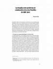 Research paper thumbnail of La empatía como problema de constitución en la obra filofófica de Edith Stein