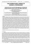 Research paper thumbnail of Industrial Courts and the Management of Industrial Dispute between Government and ASUU, 2009-2017