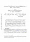 Research paper thumbnail of Approximate Convex Intersection Detection with Applications to Width and Minkowski Sums