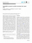 Research paper thumbnail of Sustainability assessment as problem structuring: three typical ways