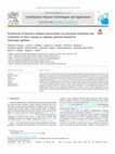 Research paper thumbnail of Production of bacterial cellulose nanocrystals via enzymatic hydrolysis and evaluation of their coating on alginate particles formed by ionotropic gelation