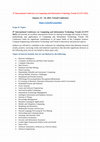 Research paper thumbnail of Call for papers - 4th International Conference on Computing and Information Technology Trends (CCITT 2025)