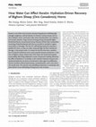 Research paper thumbnail of How Water Can Affect Keratin: Hydration‐Driven Recovery of Bighorn Sheep (Ovis Canadensis) Horns