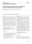 Research paper thumbnail of Sclerostin-antibody treatment of glucocorticoid-induced osteoporosis maintained bone mass and strength