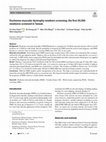 Research paper thumbnail of Duchenne muscular dystrophy newborn screening: the first 50,000 newborns screened in Taiwan