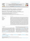 Research paper thumbnail of Mitigating heavy metal pollution in agriculture: A multi-omics and nanotechnology approach to safeguard global wheat production