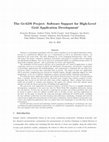 Research paper thumbnail of The GrADS Project: Software Support for High-Level Grid Application Development