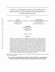 Research paper thumbnail of A parallel tempering approach for efficient exploration of the verification tradespace in engineered systems