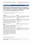 Research paper thumbnail of EHMTI-0296. Estimating prevalence and burden of major disorders of the brain in Nepal: methodology of a nationwide population-based study