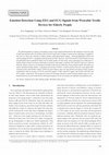 Research paper thumbnail of Emotion Detection Using EEG and ECG Signals from Wearable Textile Devices for Elderly People