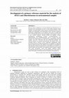 Research paper thumbnail of Development of a primary reference material for the analysis of BTEX and chlorobenzenes in environmental samples