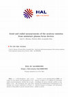 Research paper thumbnail of Axial and radial measurements of the neutron emission from miniature plasma focus devices