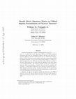 Research paper thumbnail of Should Metric Signature Matter in Clifford Algebra Formulations of Physical Theories